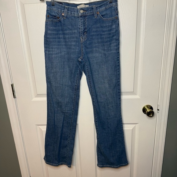 Levi’s Perfectly Slimming Bootcut 512 Jeans Womens Size 10 Regular Length GUC - Picture 1 of 7